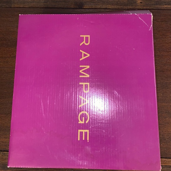 RAMPAGE HARRIET WHITE EYELET PLATFORM SANDAL - Picture 7 of 7